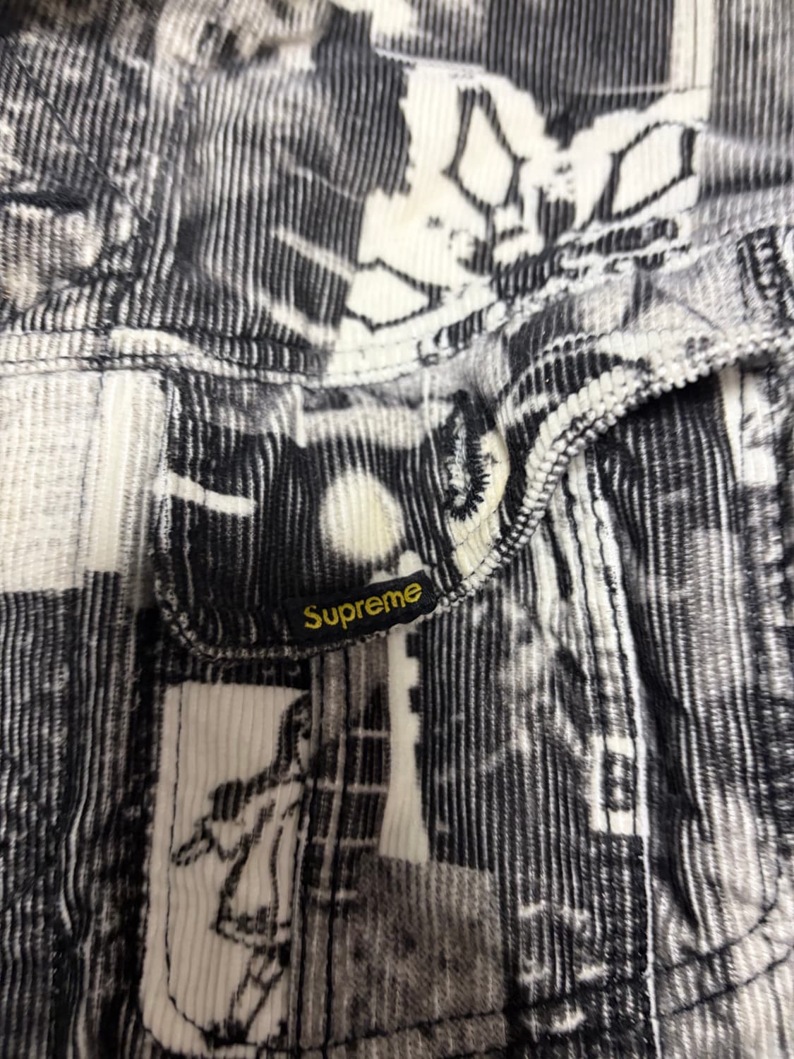 슈프림 바이브레이션 코듀로이 자켓 상품이미지2