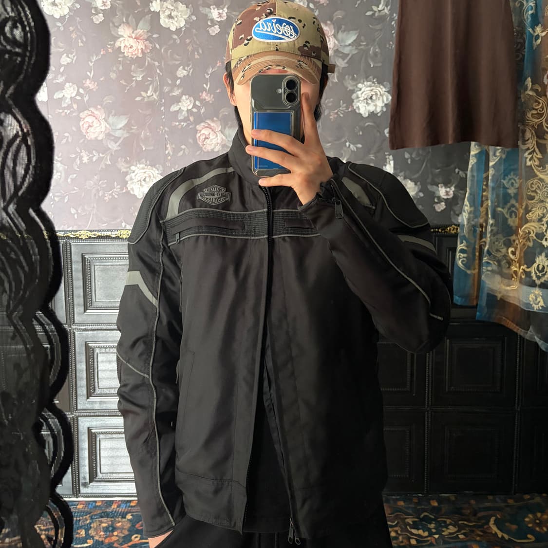 a266) 할리데이비슨 리플렉티브 라이딩자켓 상품이미지1