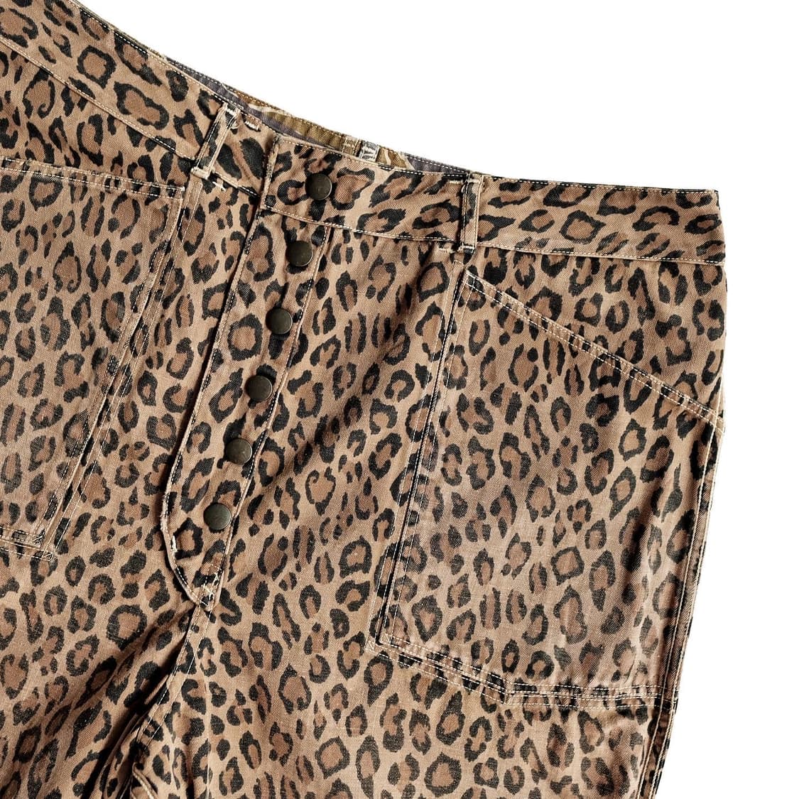 캐피탈 리버시블 카모 레오파드 숏츠 반바지 4사이즈 상품이미지7