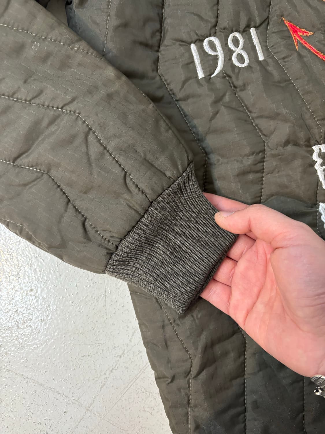 80’s German Army Liner Custom Jacket. 상품이미지8