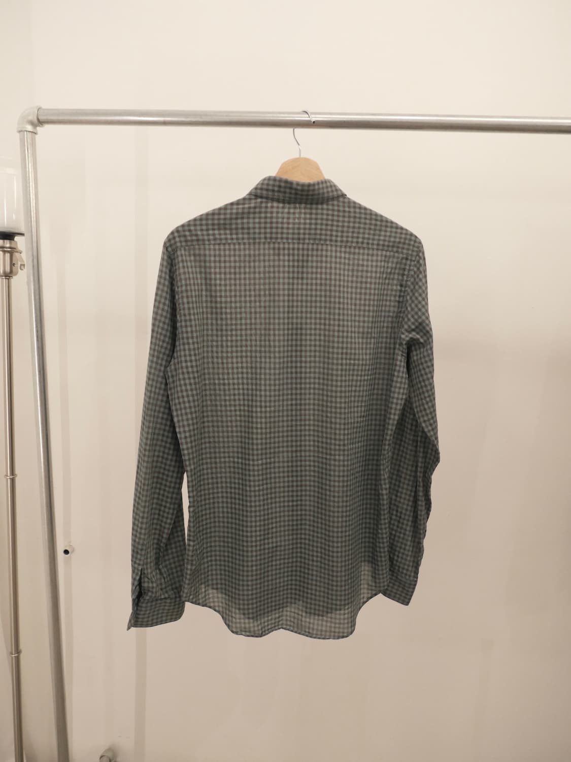 엔할리우드 체크 셔츠 상품이미지2