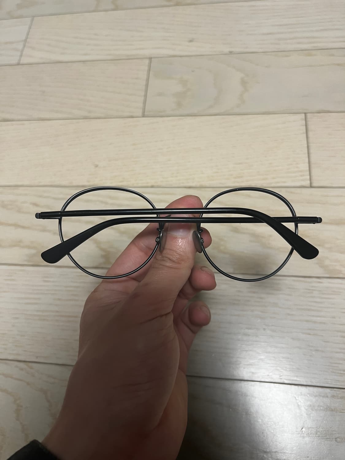 까르벵 말콤 메탈 안경 블랙 상품이미지5