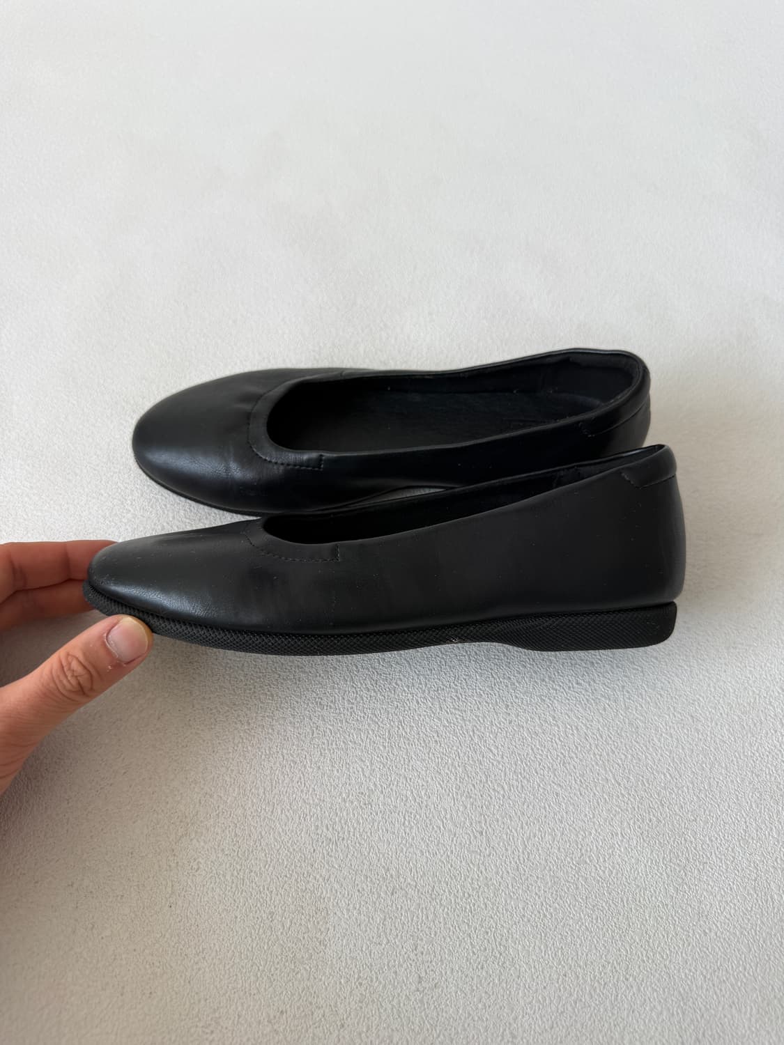 [235]Pre owned 레더 플랫슈즈 상품이미지4