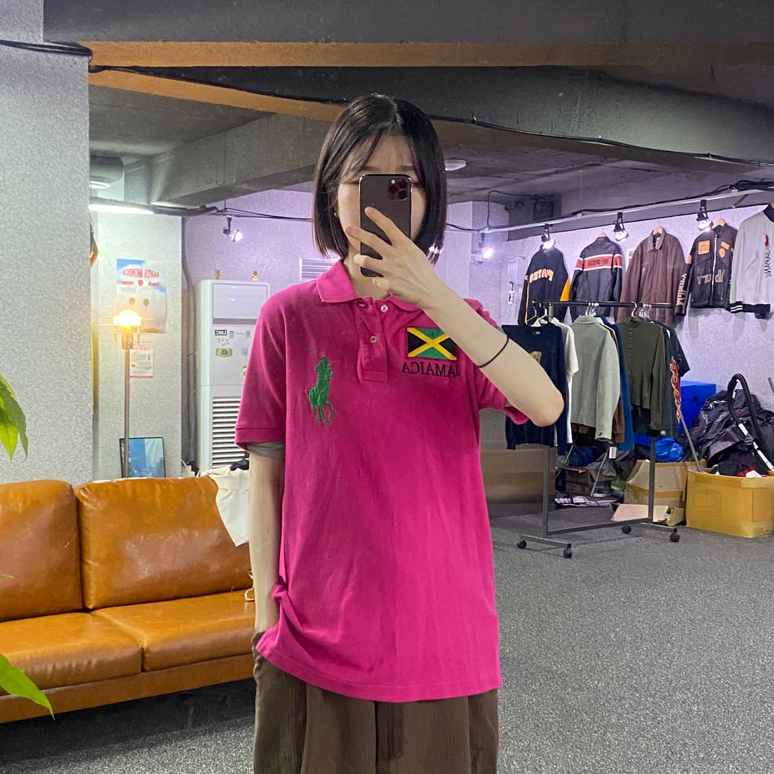 폴로 랄프로렌 빅포니 자메이카 커스텀핏 카라티 B5029 상품이미지1