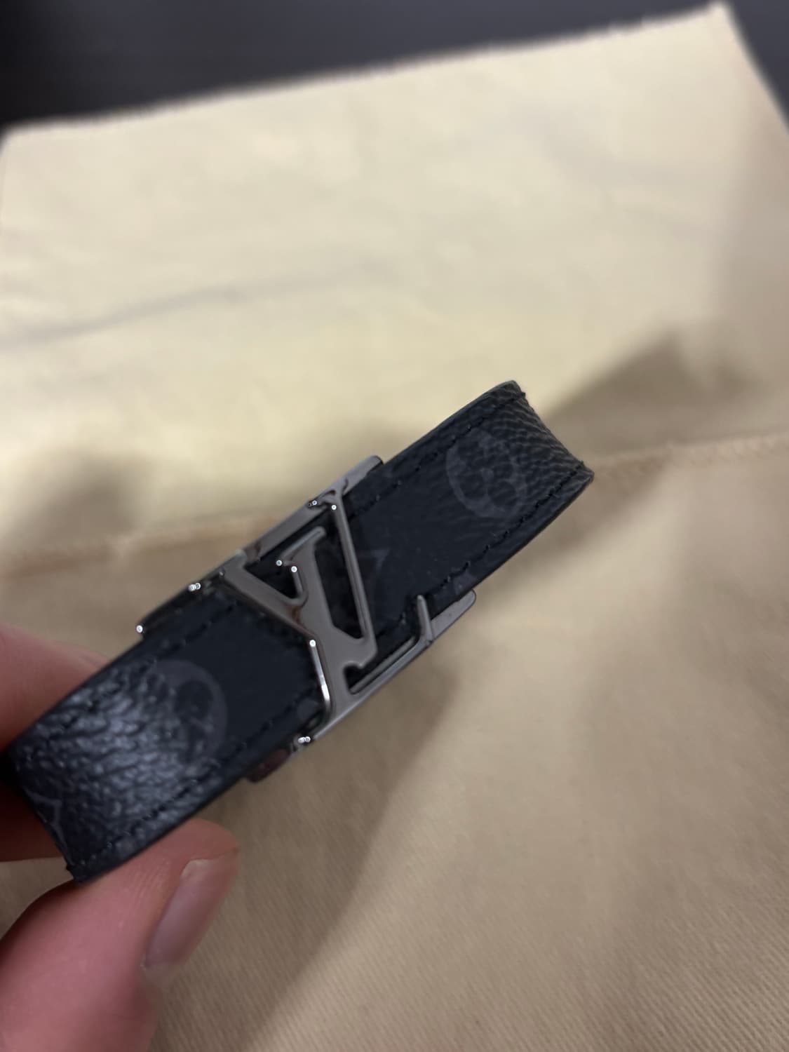 루이비통 모노그램 레더 브레이슬릿 상품이미지1