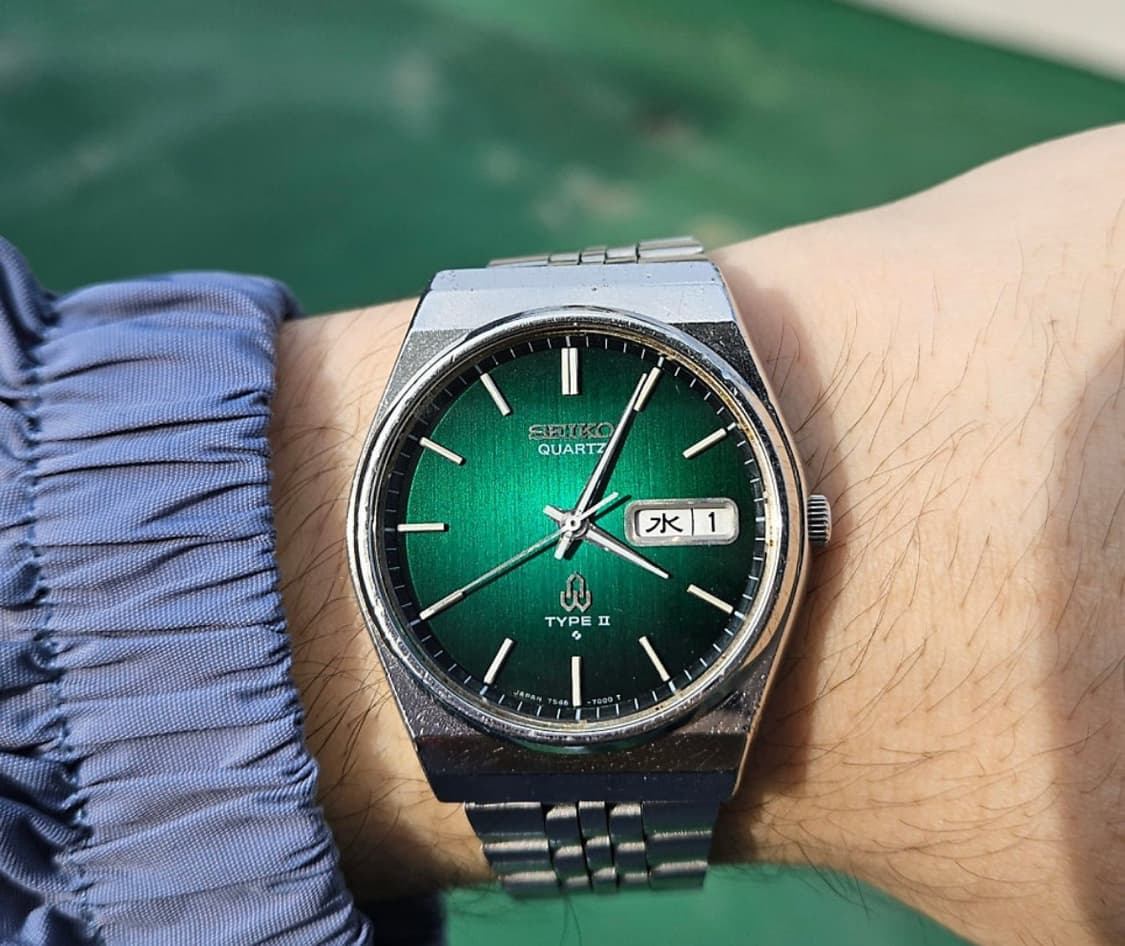 Seiko quartz type2 시계 세이코 빈티지 시계 상품이미지3