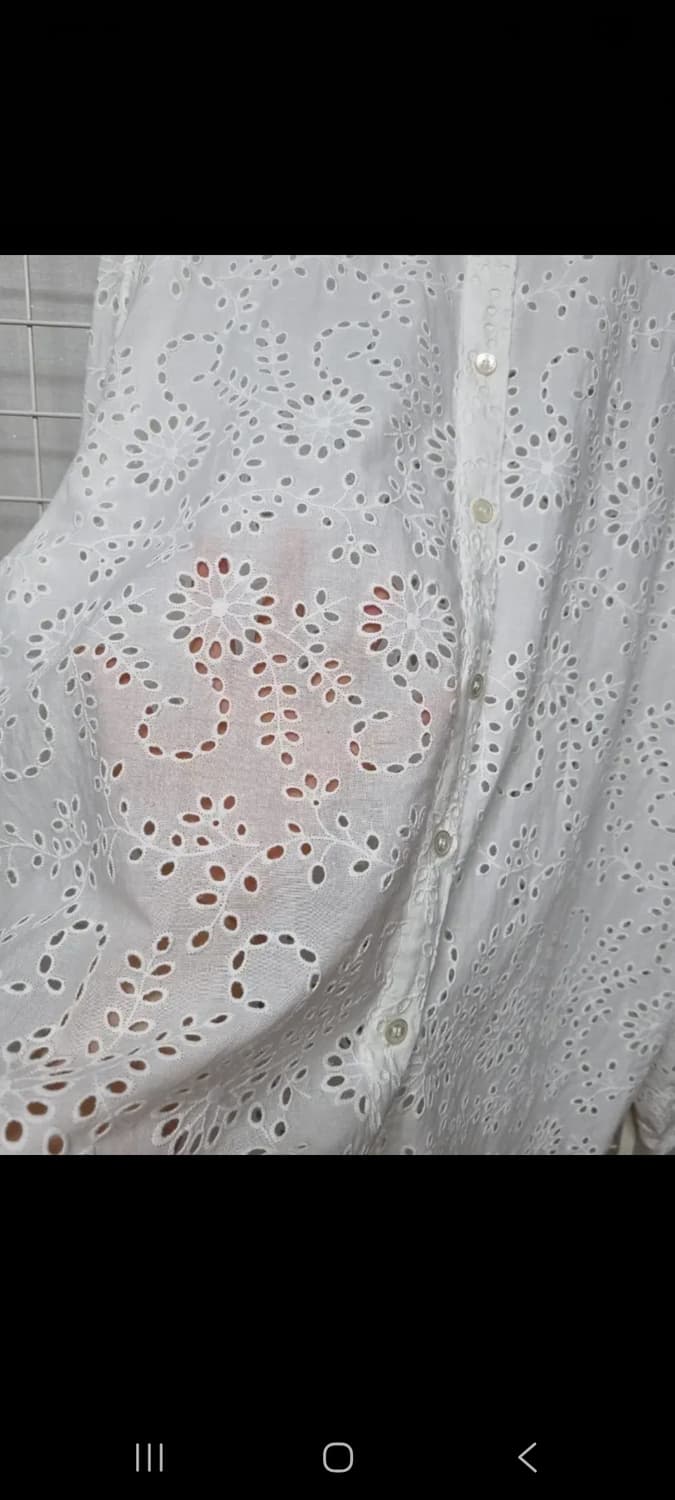 마리떼프랑소와저버 다이애그널 펀칭블라우스  55~66 상품이미지5