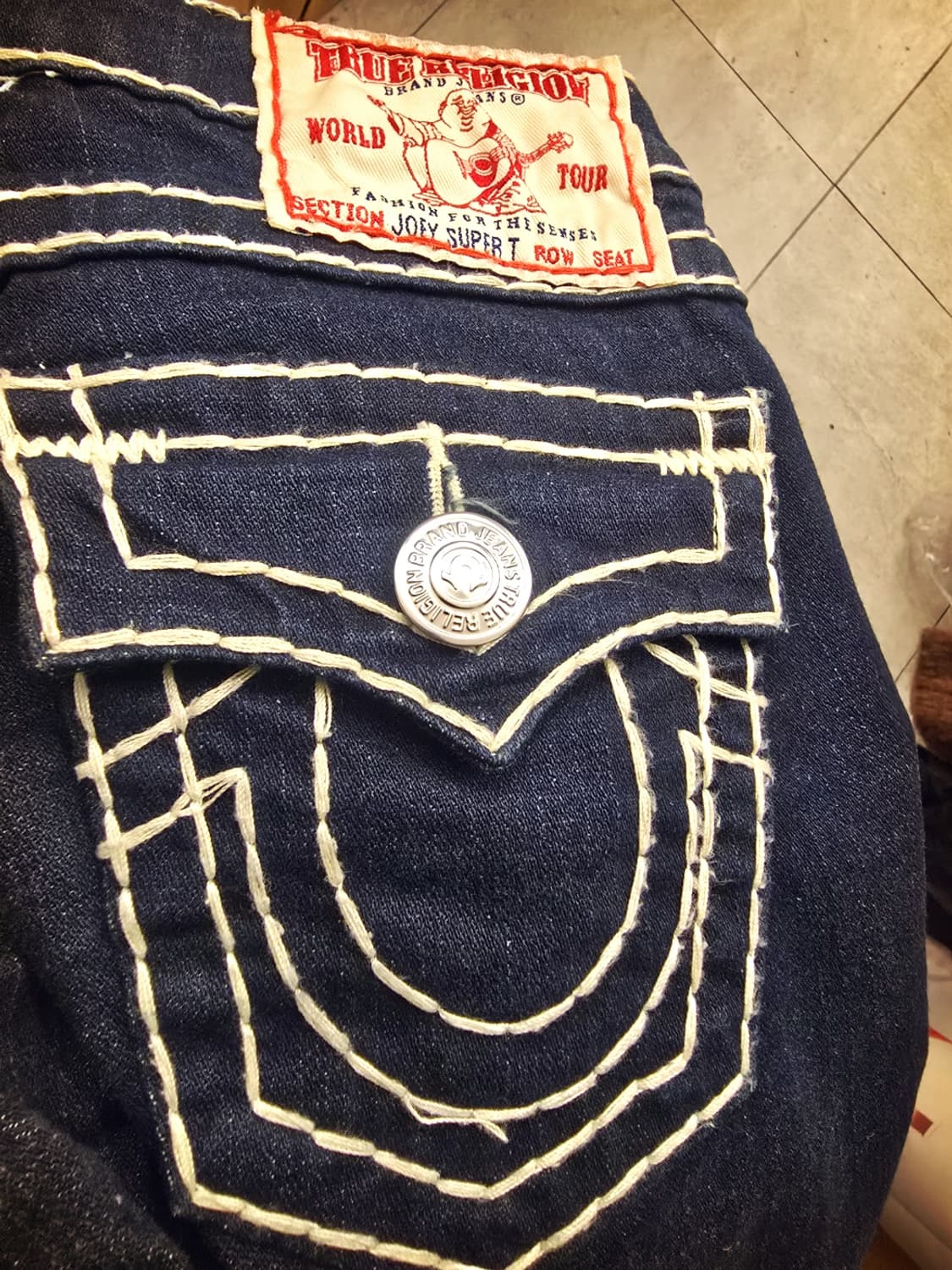 🇺🇲트루릴리젼(True Religion) 스티지  로우라이즈 데님팬츠 상품이미지5