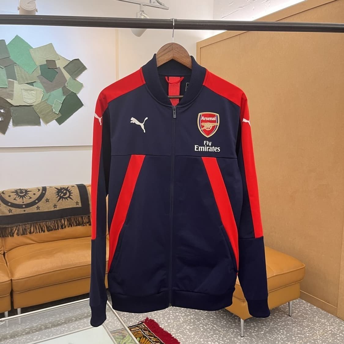 푸마 아스날 16-17 축구 트랙탑 져지 집업 95 C05819 상품이미지3