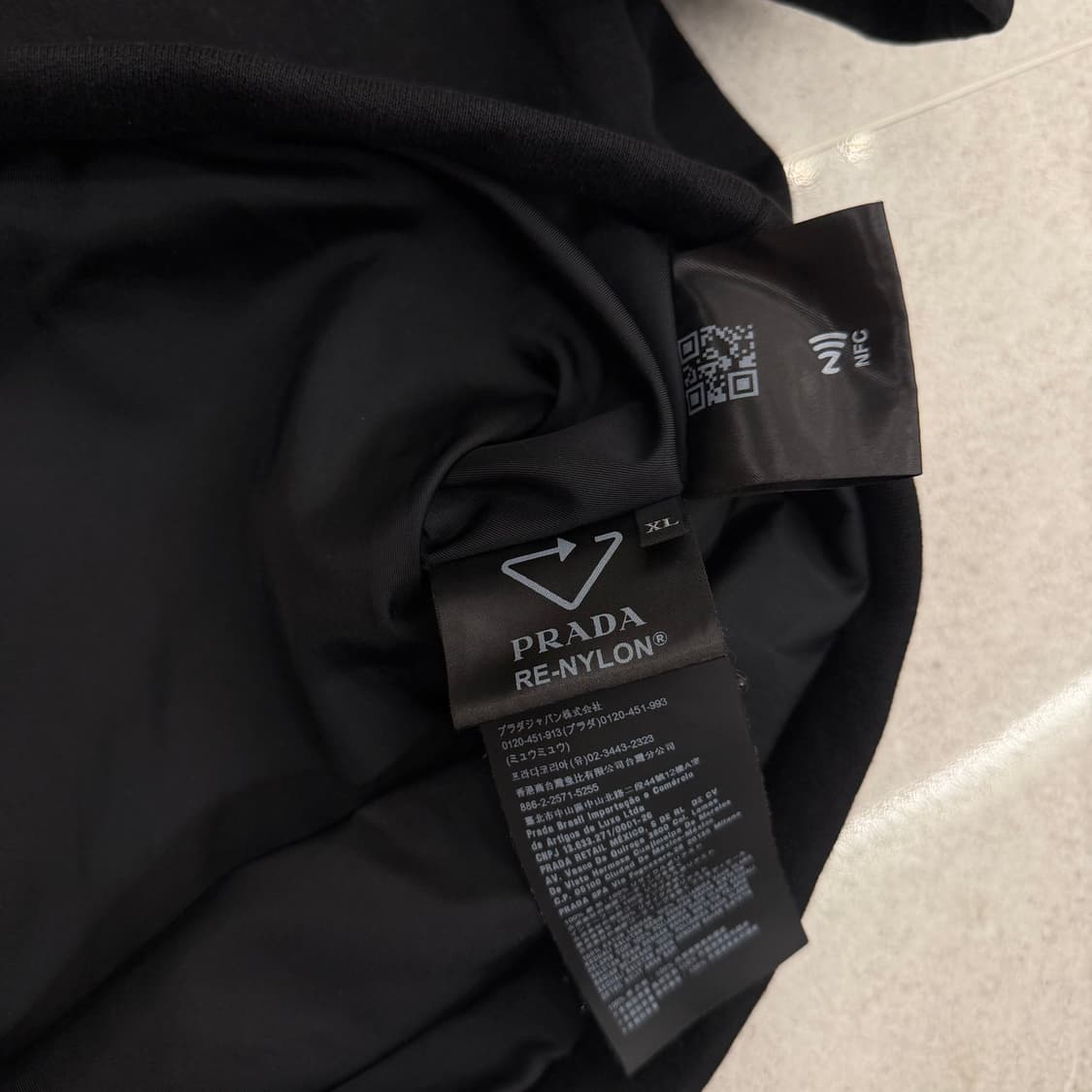 프라다 리나일론 후디집업 상품이미지4
