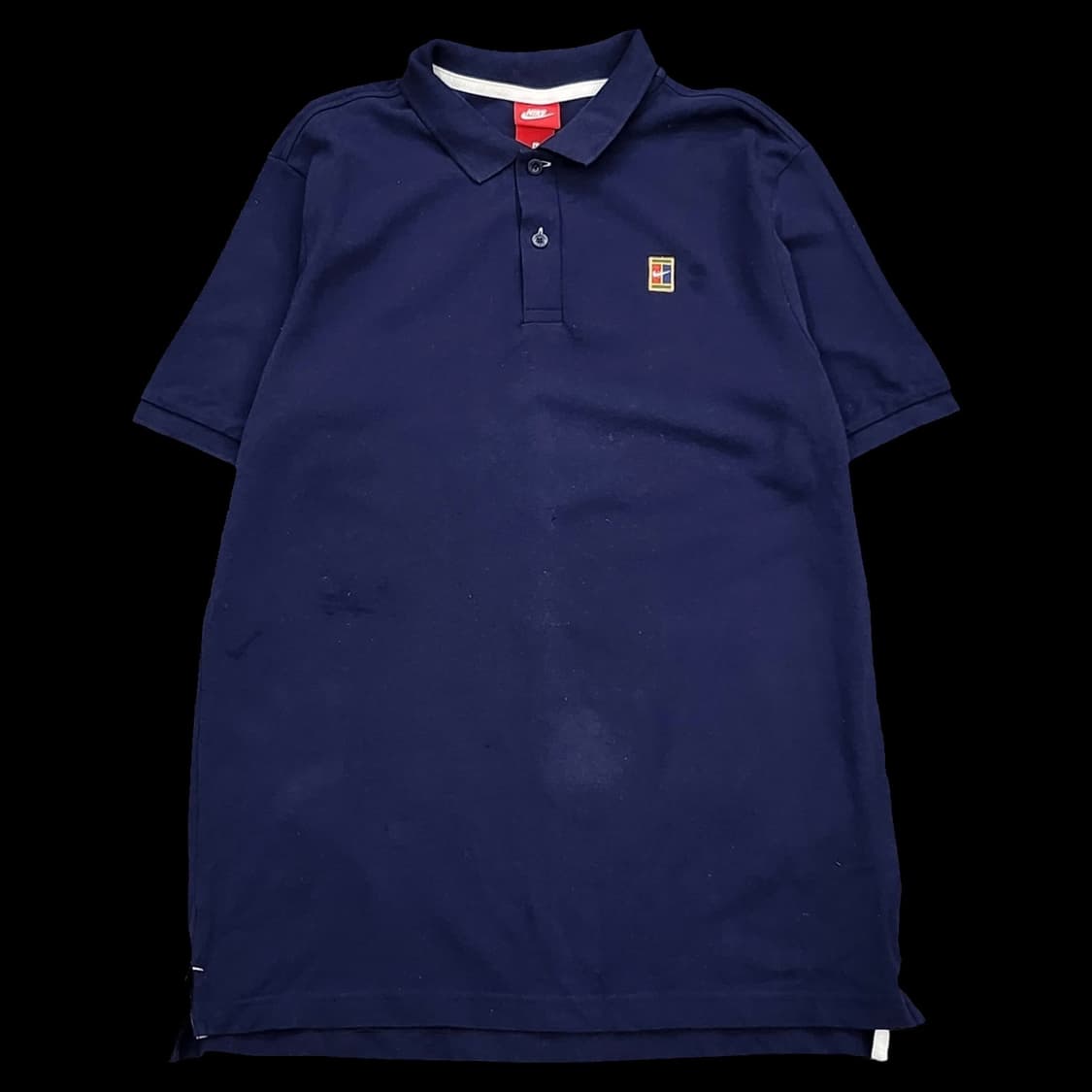 나이키 테니스 네이비 반팔 카라티 상품이미지1