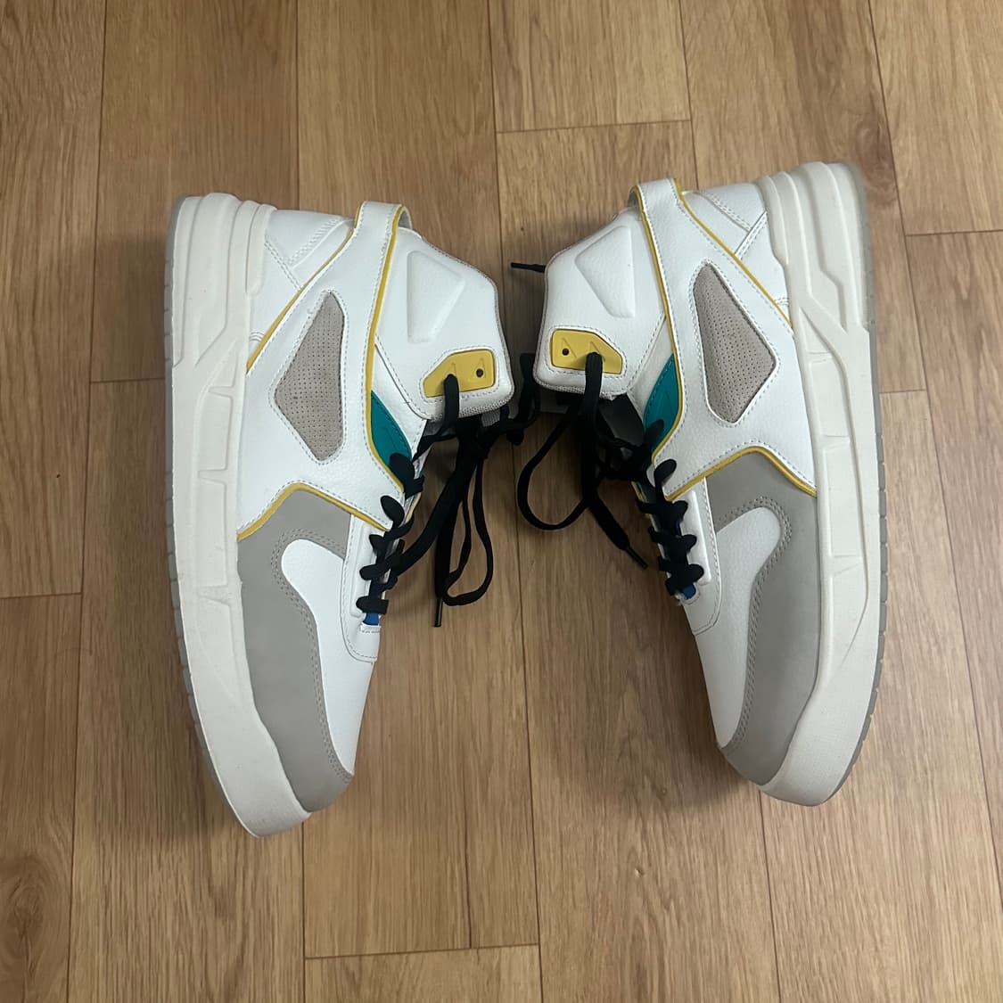 (새상품) ZARA 자라 Monta 하이탑 레이스업 스니커즈 275 상품이미지4