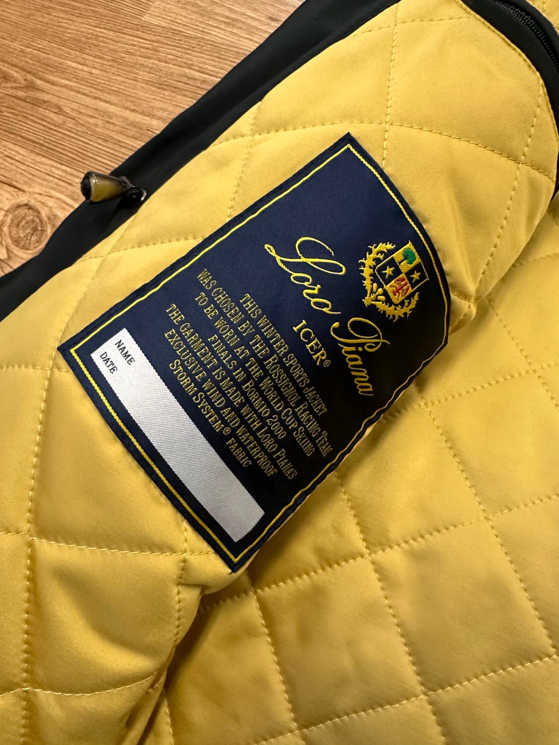 (M)로로피아나 아이서 패디드 헌팅자켓 상품이미지6