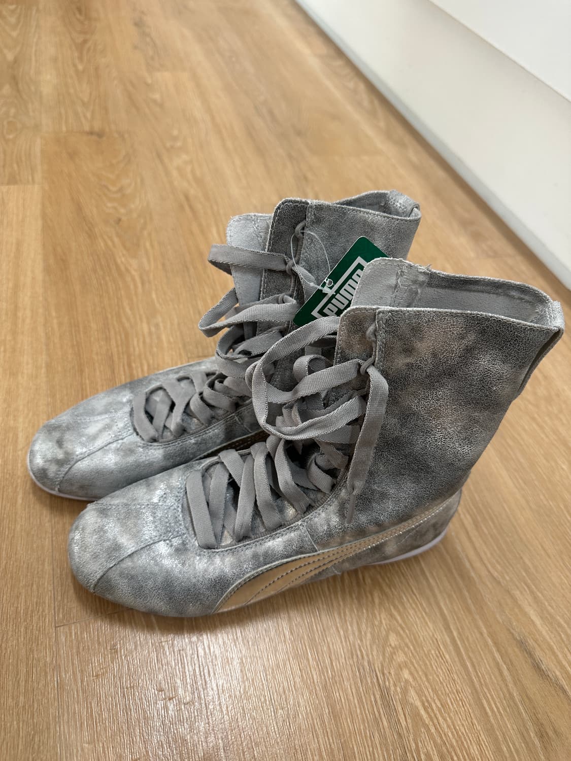 빈티지 푸마 실버 하이넥 230 상품이미지1