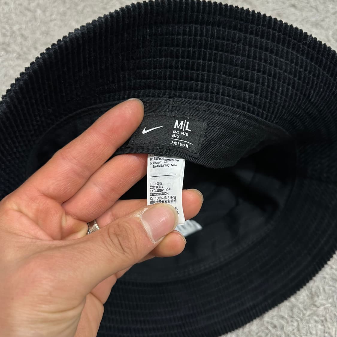 나이키 코듀로이버킷햇 상품이미지3