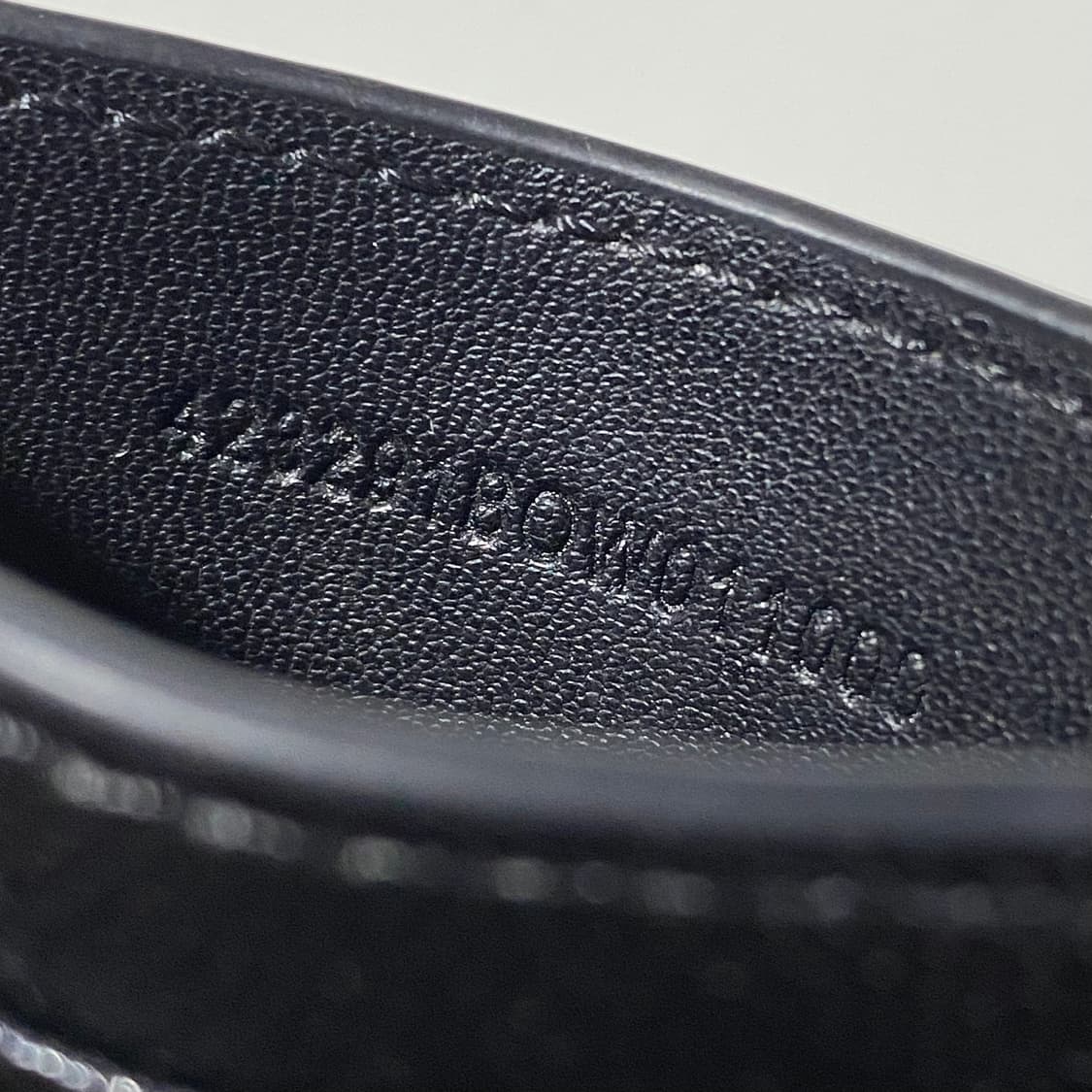 [정품]SAINT LAURENT 생로랑 마틀라세 모노그램 금장 카드지갑 상품이미지8