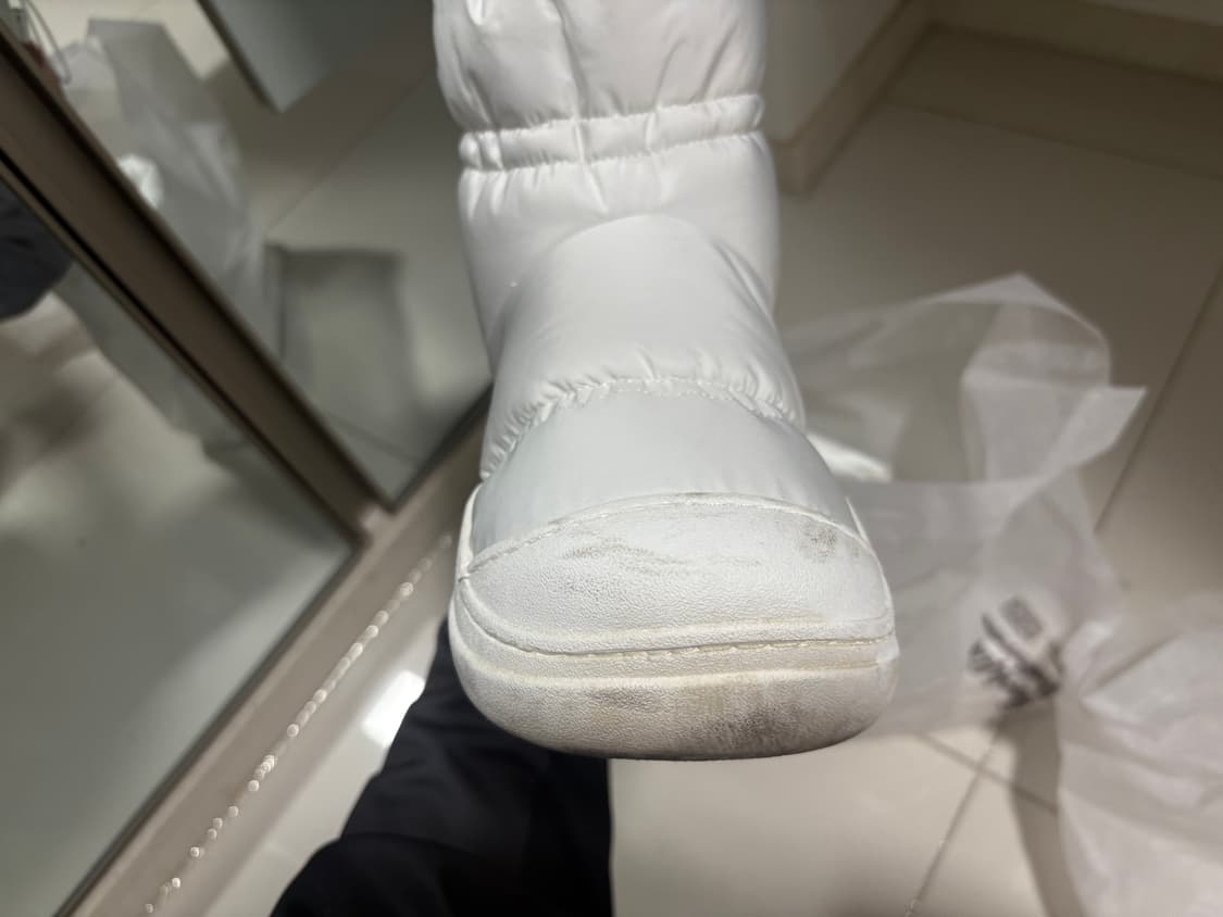 (W) 락피쉬웨더웨어 헤이든 미들 퍼프 패딩 부츠 화이트 (250) 상품이미지4