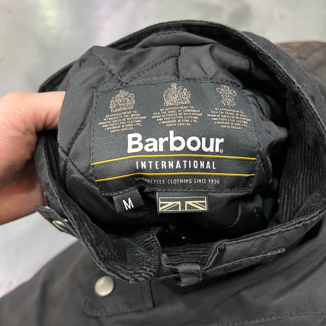  바버 인터네셔널 워크 자켓 y14459 상품이미지7