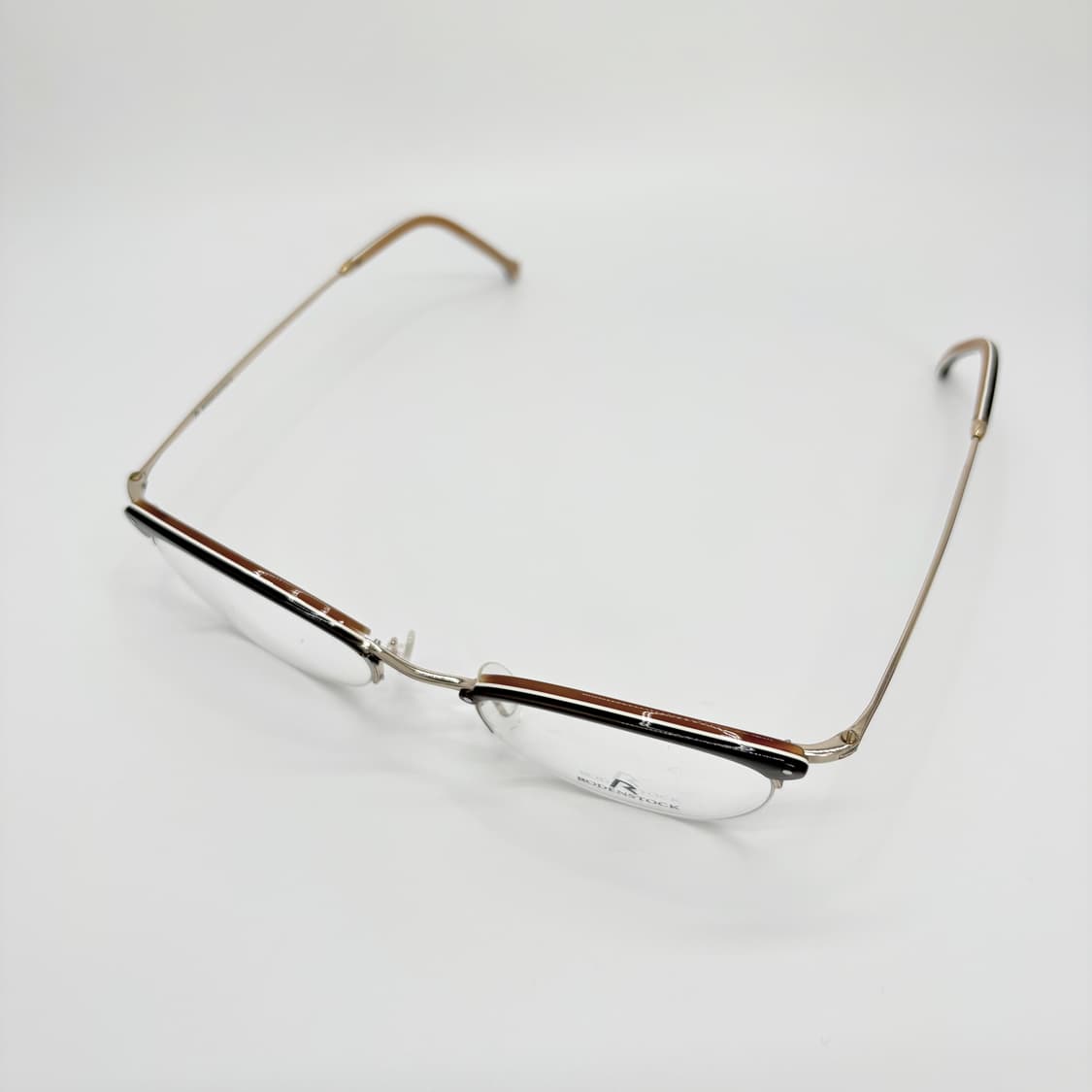 RODENSTOCK 로덴스톡 브라운 골드 반무테 상품이미지4