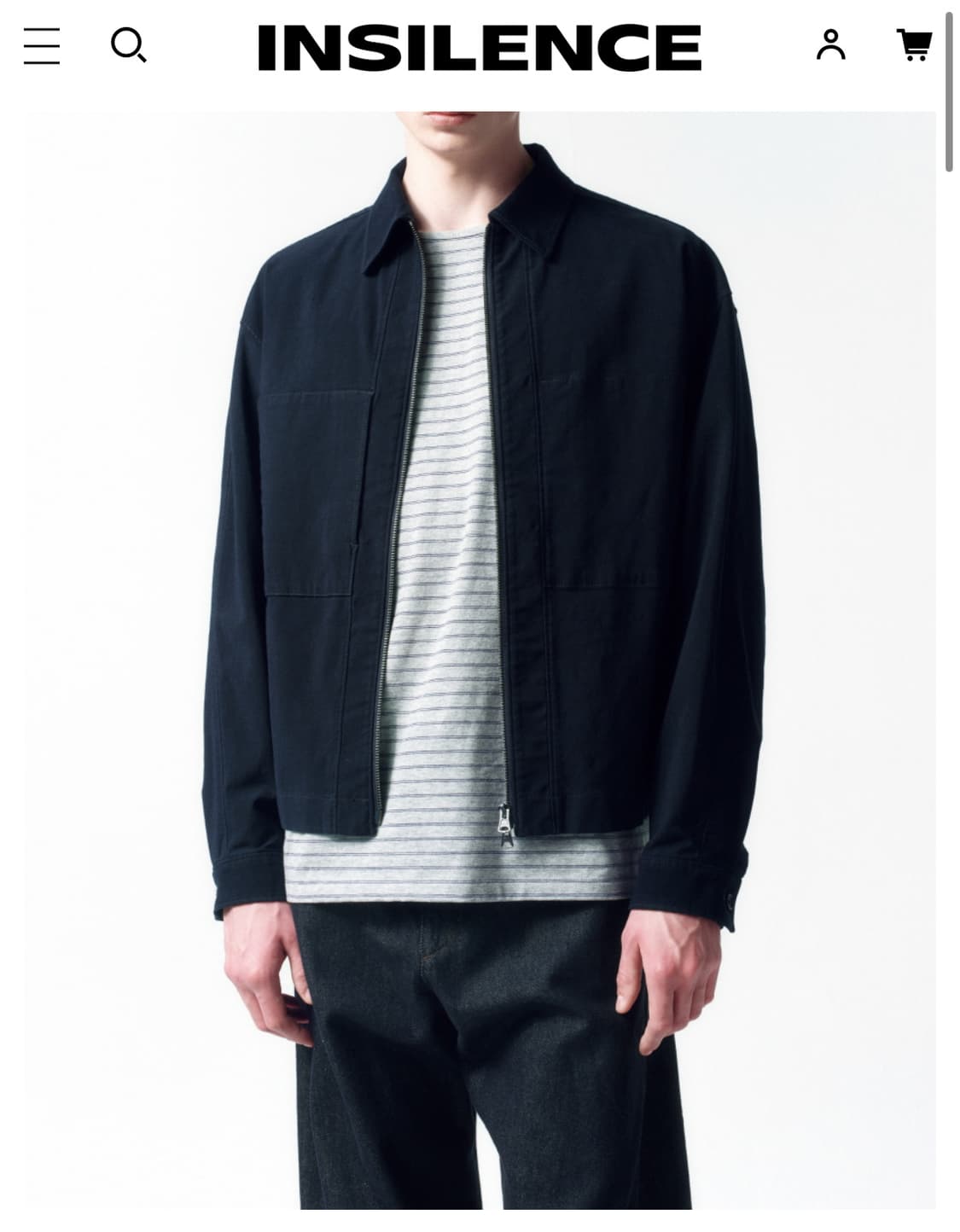 인사일런스 히든포켓 자켓 상품이미지5