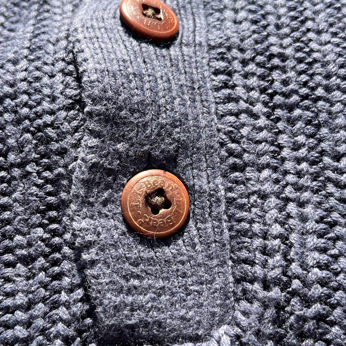 90s LLBean 헨리넥 니트 (실측확인) 상품이미지2