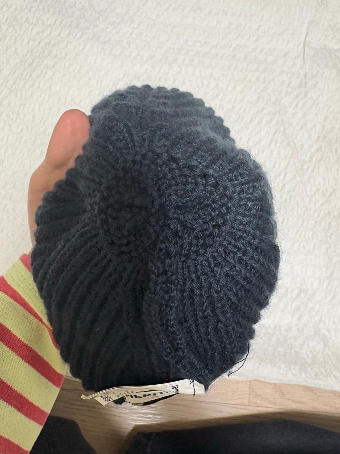 헤리티지 플로스 방울 비니 (네이비) 상품이미지5