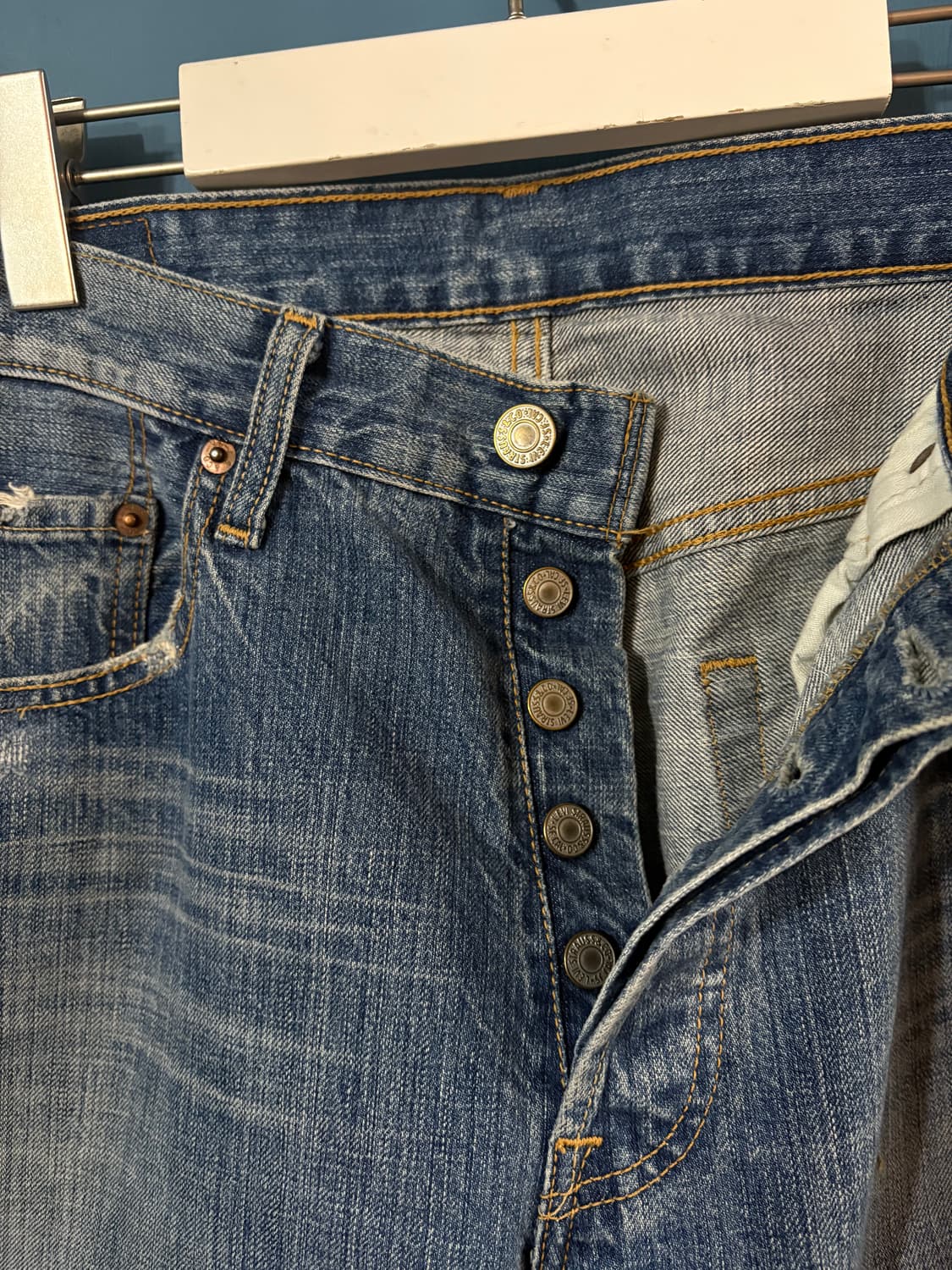 00‘s Levis 501 denim pant. 상품이미지5