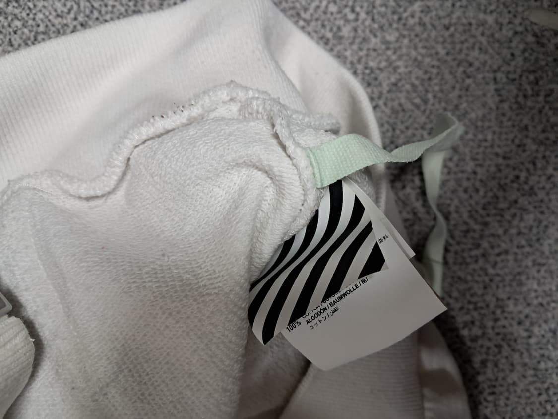 오프화이트  후드집업 상품이미지6