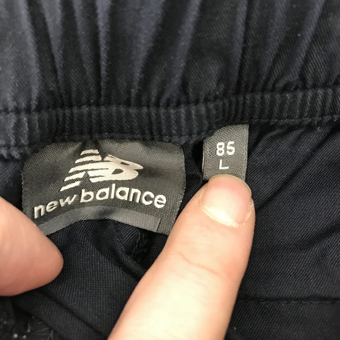 뉴발란스 코튼혼방 밴딩 조거팬츠 [31-32인치] 상품이미지4