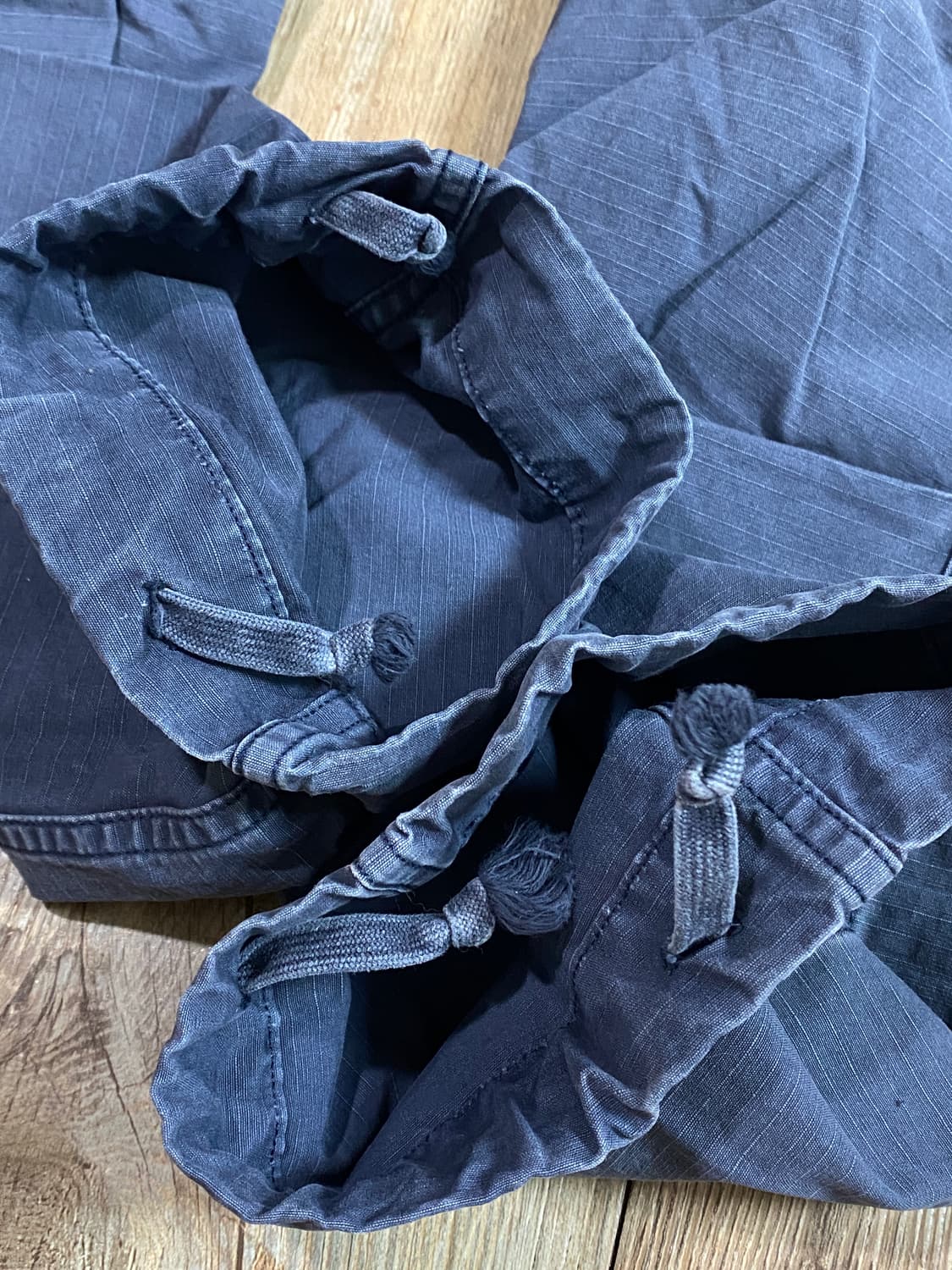 더블알엘 서플라이 가먼트 다잉 립스탑 밀리터리 카고팬츠 네이비 31X30 상품이미지9