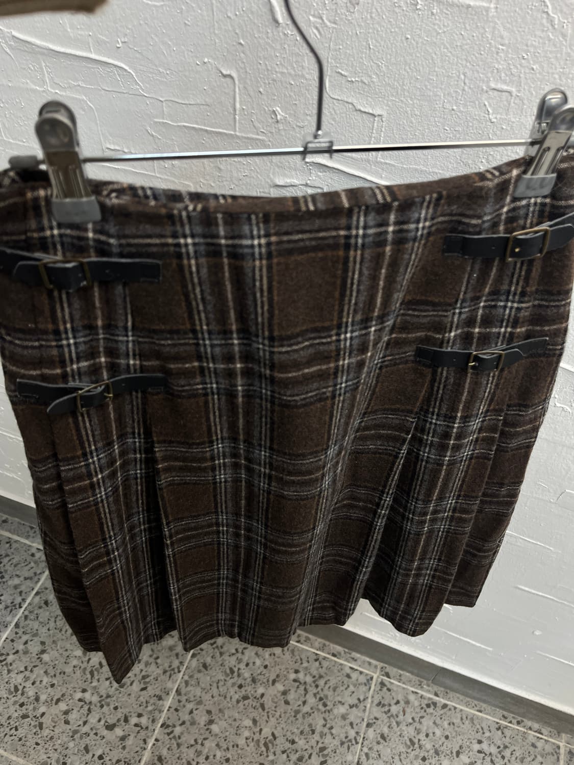belt buttons midi skirt 상품이미지4