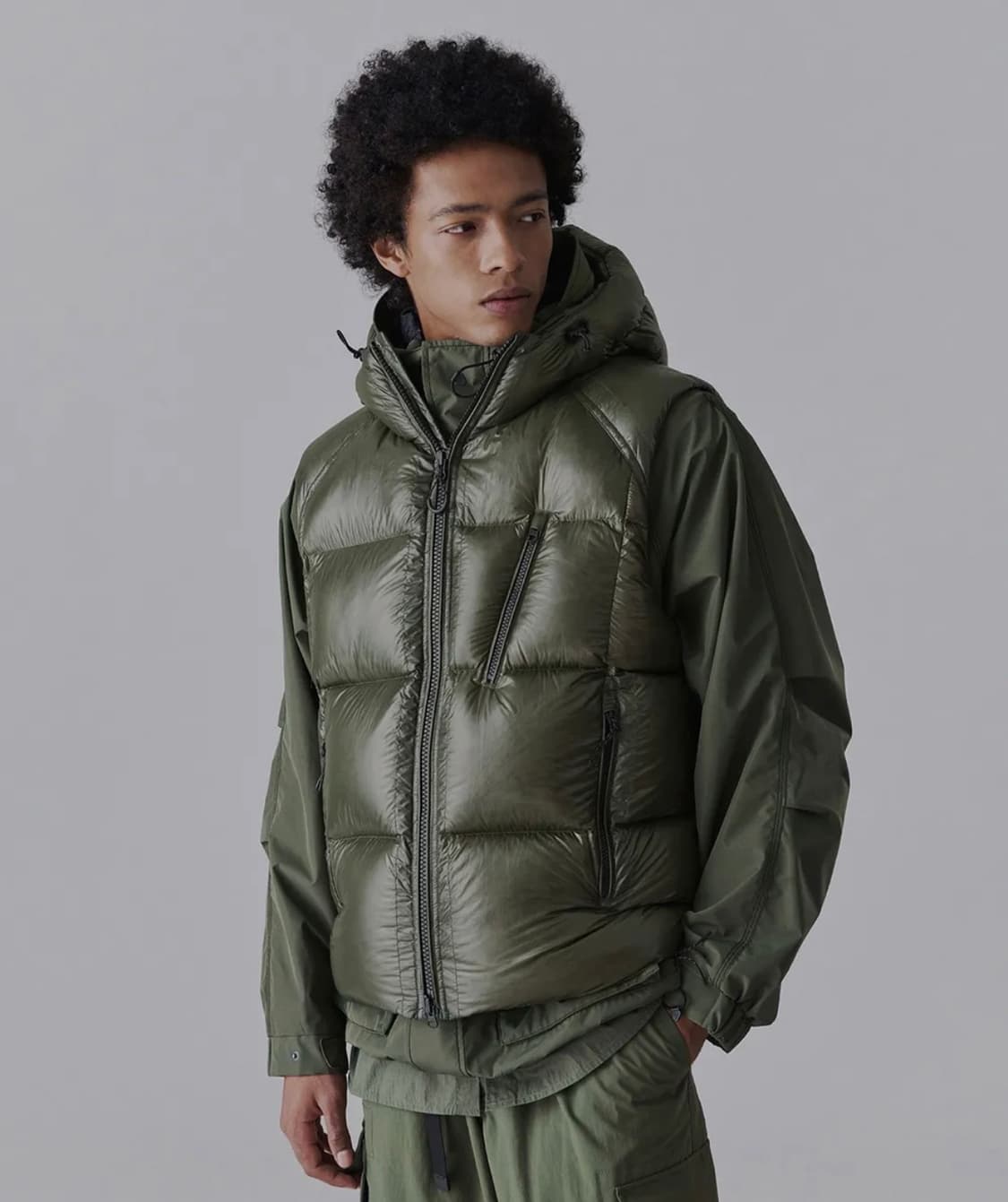 무신사 스탠다드 시티레저 패딩조끼 L사이즈 상품이미지1