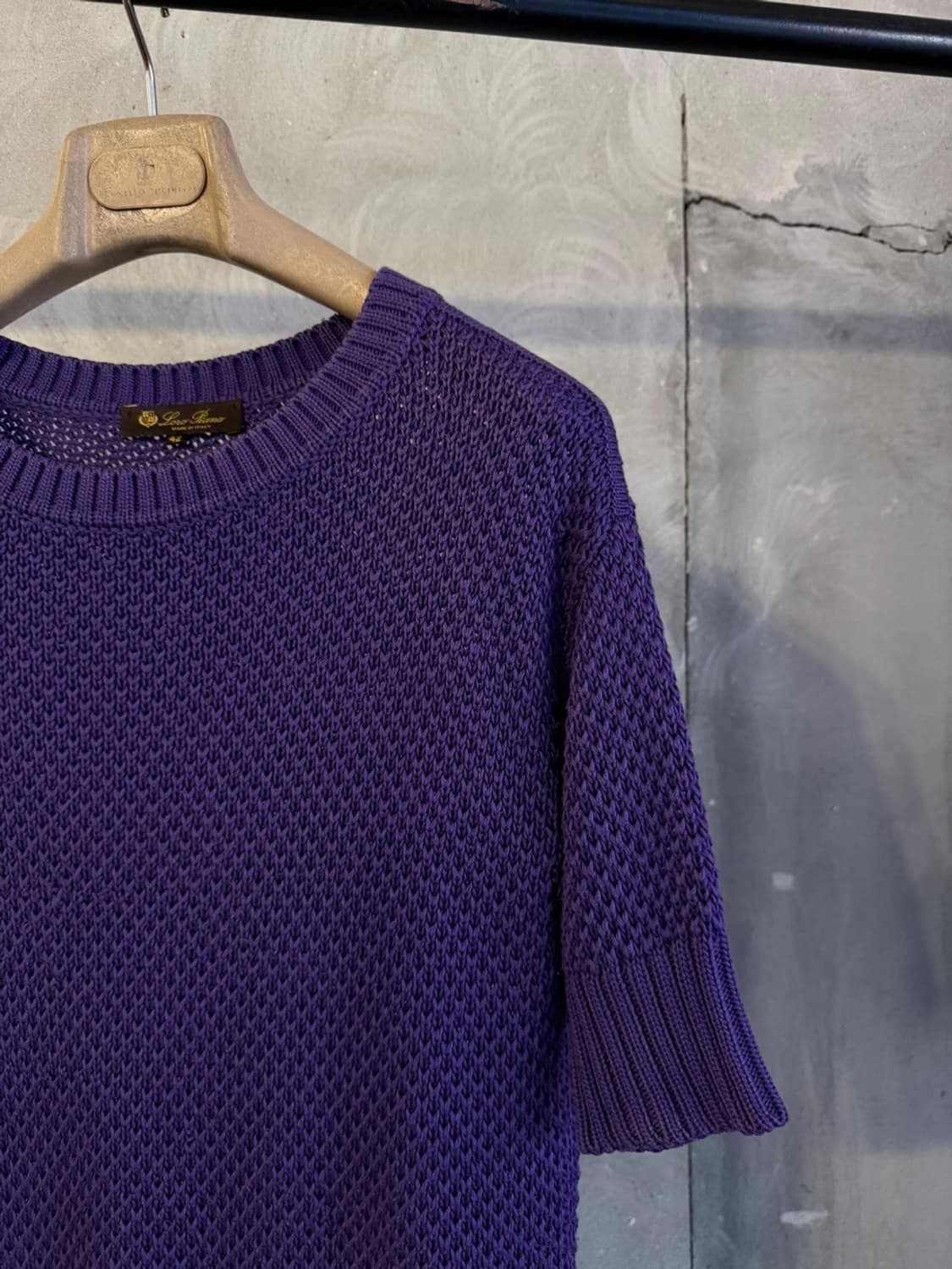 로로피아나 실크&코튼 반팔니트 여성66 상품이미지8