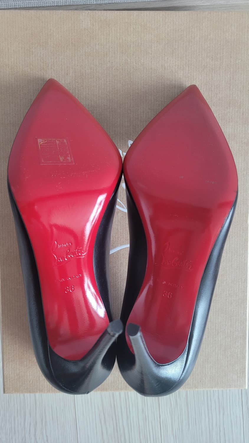 CHRISTIAN LOUBOUTIN KATE 100 BLACK EU36 상품이미지5