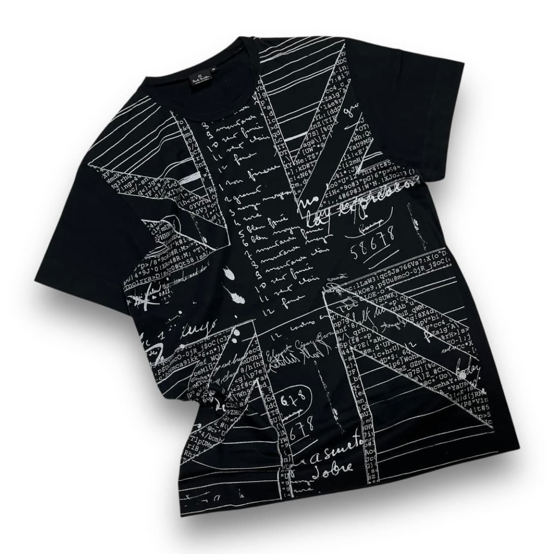 폴 스미스 락시크 영국 문양 레터링 아트 반팔 티셔츠 상품이미지1