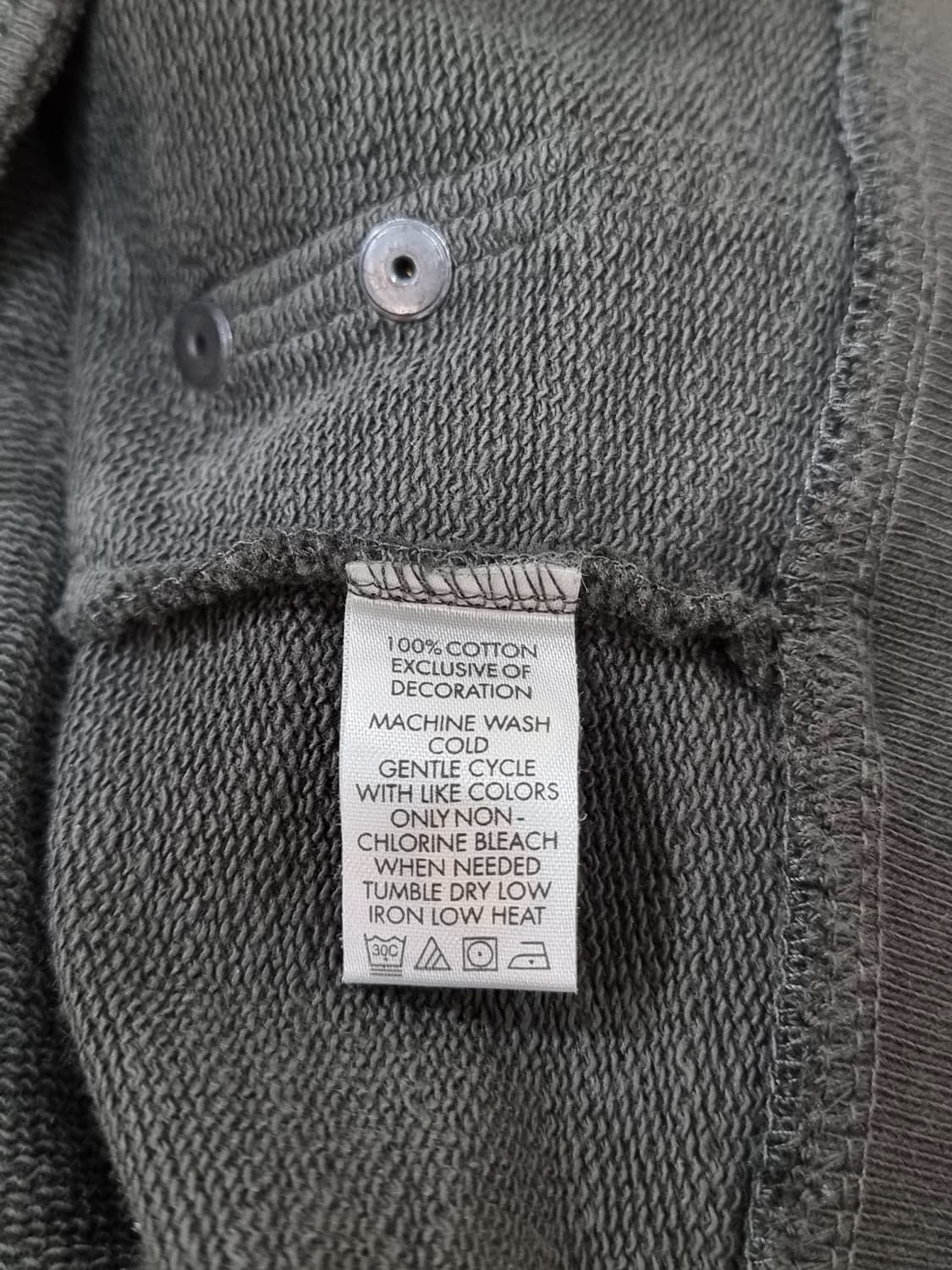 CK 그런지 포켓 코튼 집업 (C87 상품이미지4