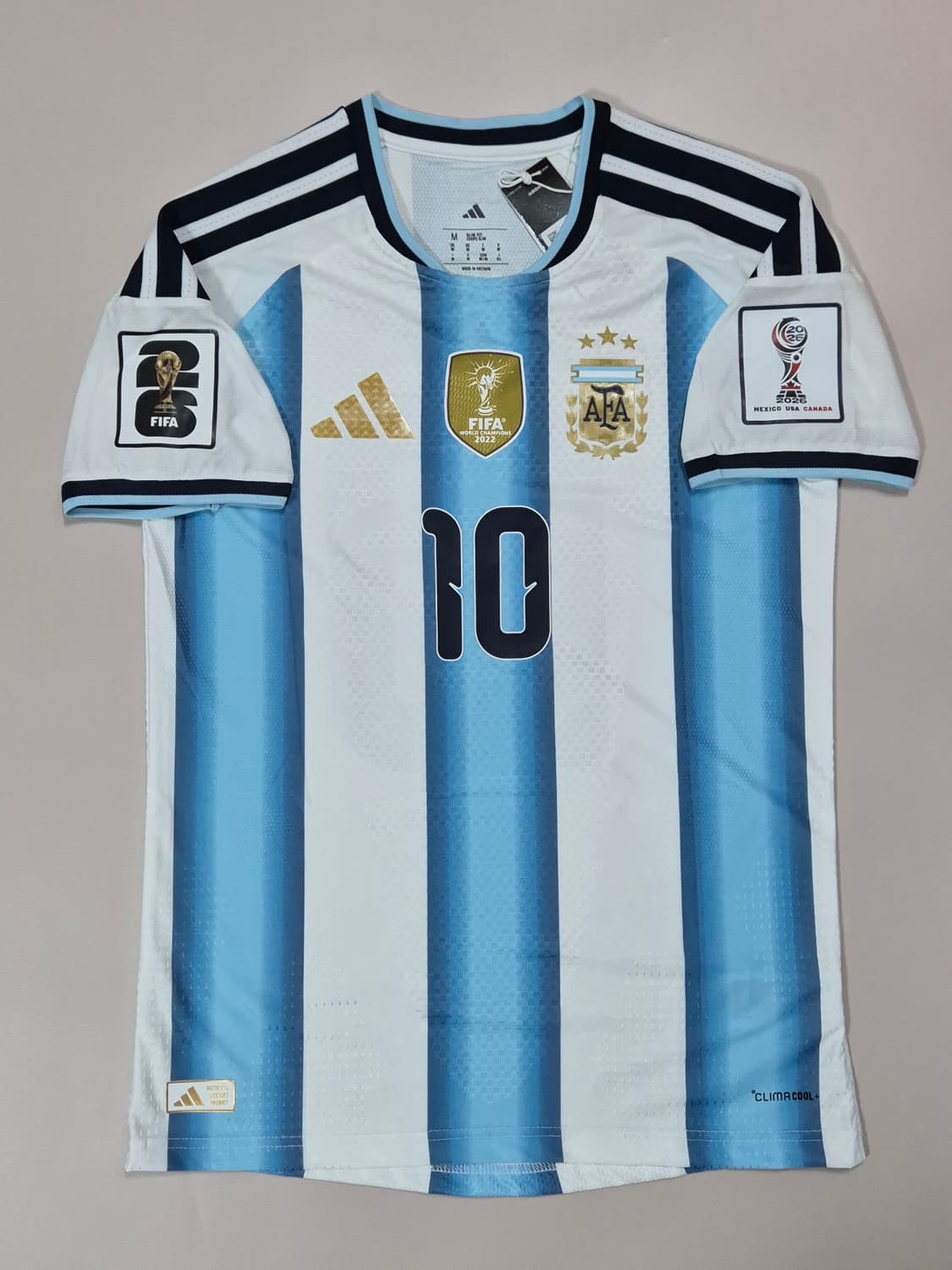 26-27 월드컵 아르헨티나 국대 메시 유니폼 M 상품이미지3