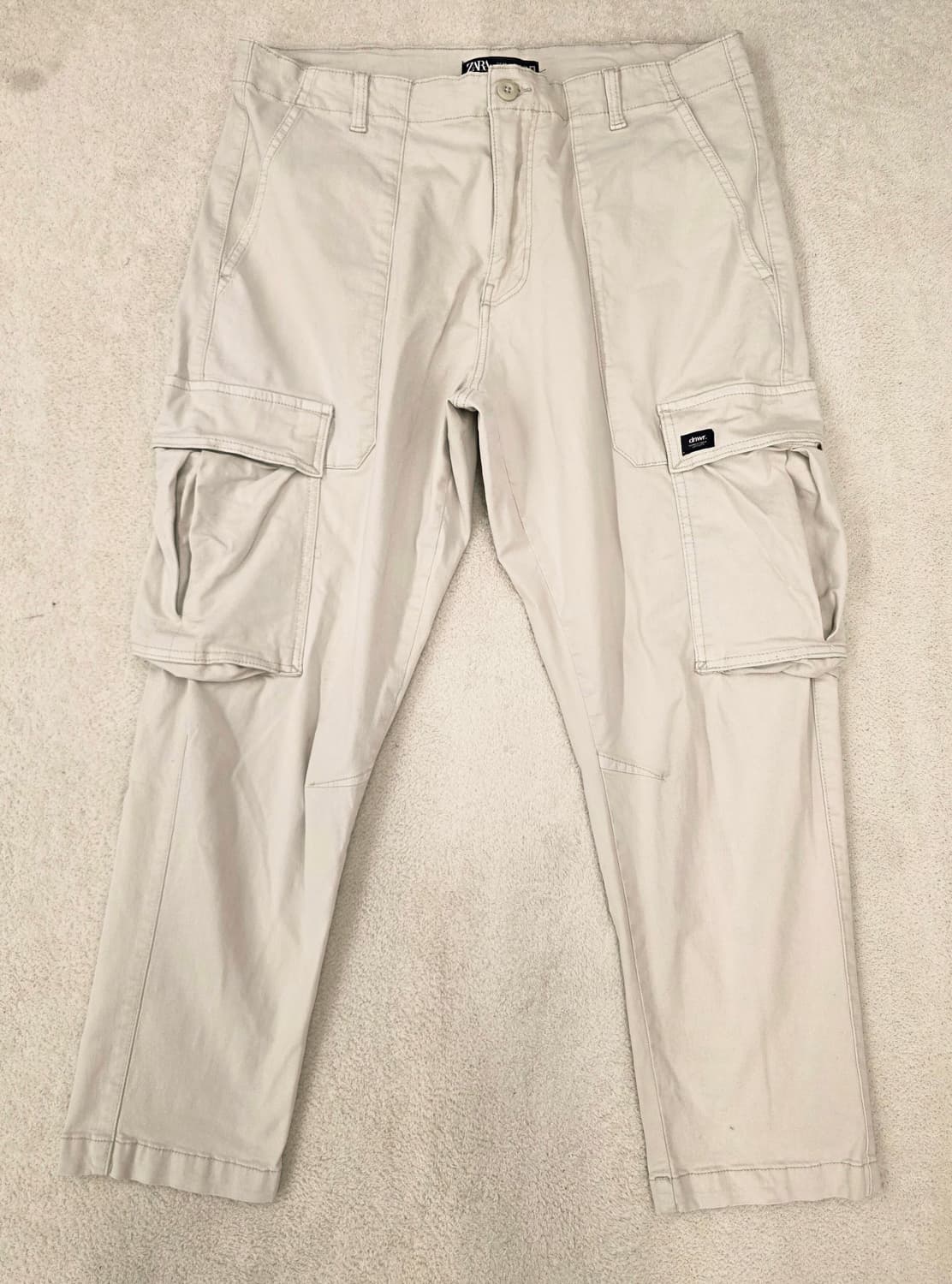 ZARA 자라 남자 카고바지. 
싸이즈 35~36 상품이미지1