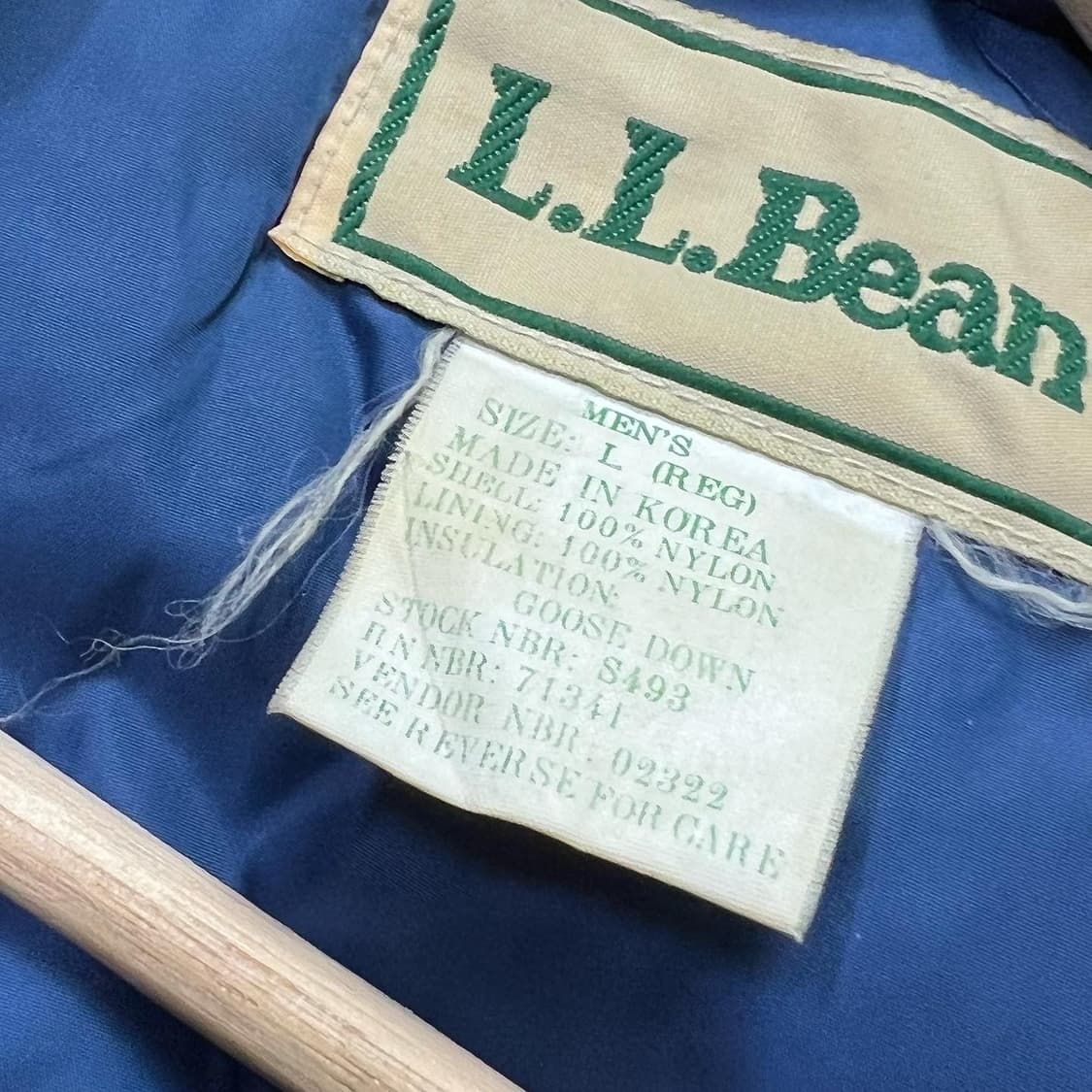 L.L.Bean Blue Mt Puffer Jacket 상품이미지5