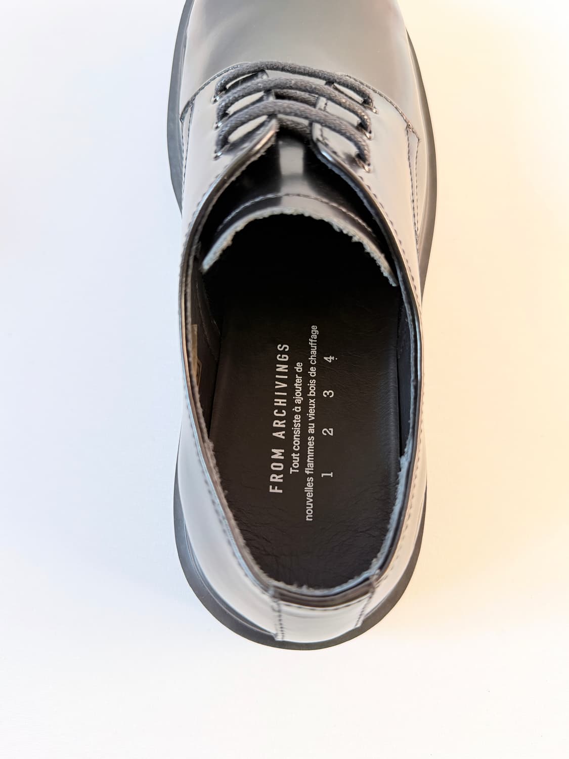 FROM ARCHIVINGS Steel Toe Derb 스틸토 청키 더비 상품이미지6