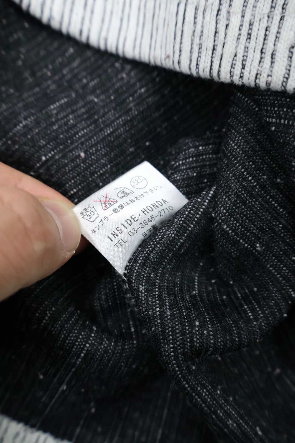 Mitsumine Mixed-Texture Henley Sleeve 상품이미지7