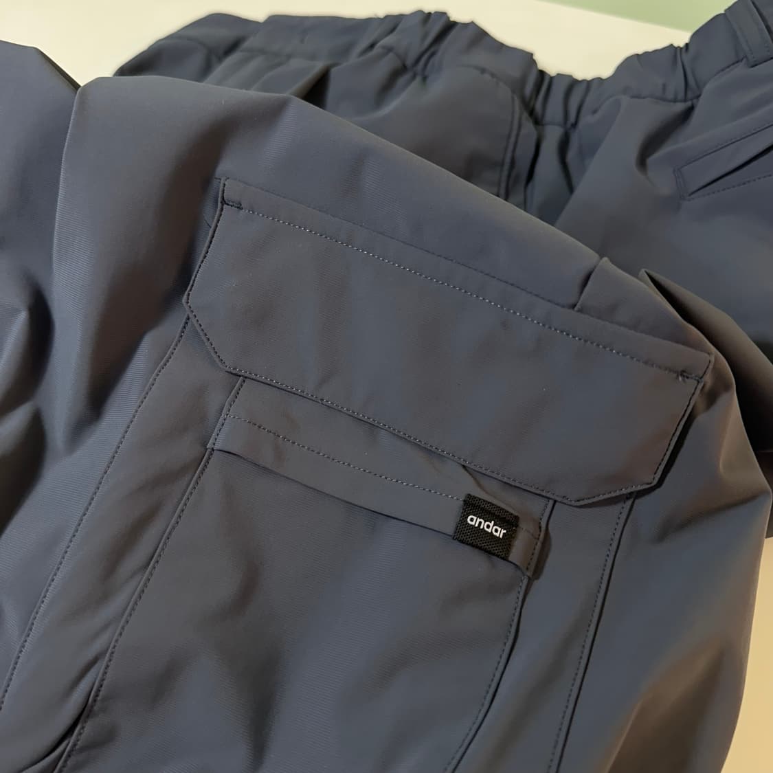 2XL 안다르 진그레이 카고 나일론 조거팬츠 상품이미지2