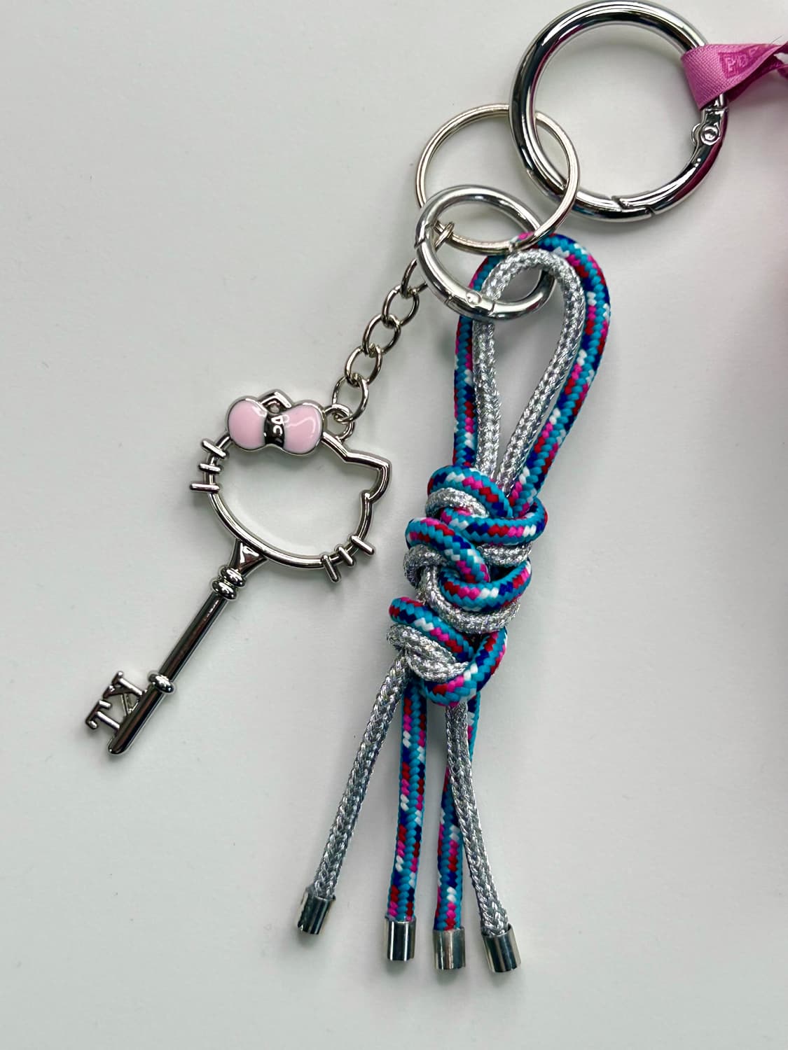 (3)🙊미니라부부+😻키티 조합 커스텀키링“Q” 상품이미지3