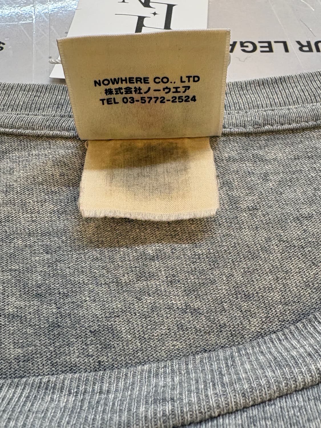 베이프 빅 에이프 헤드 그레이 반팔 티셔츠 상품이미지4