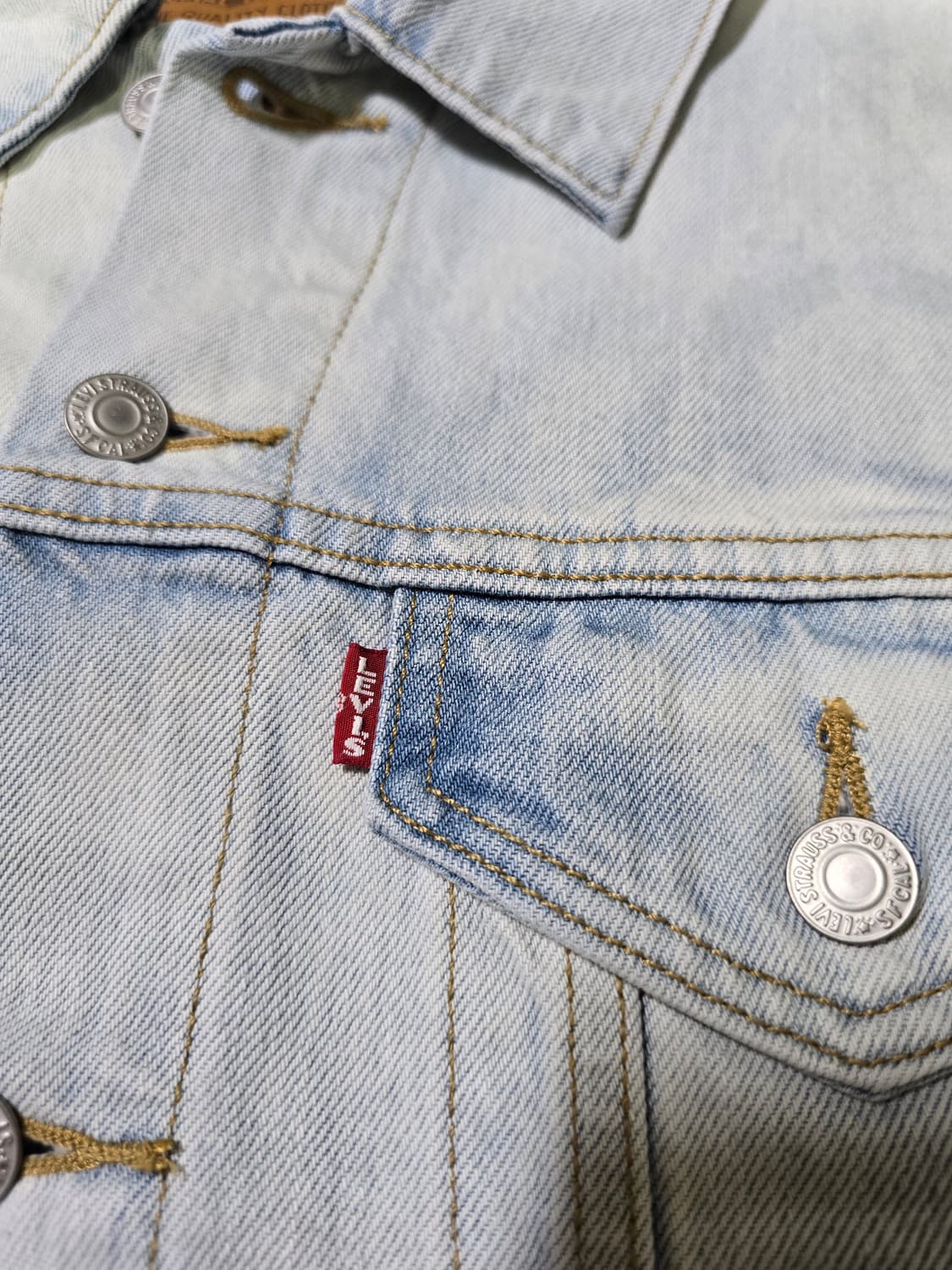 리바이스 빅이 비기 연청 청자켓(M사이즈) 상품이미지2