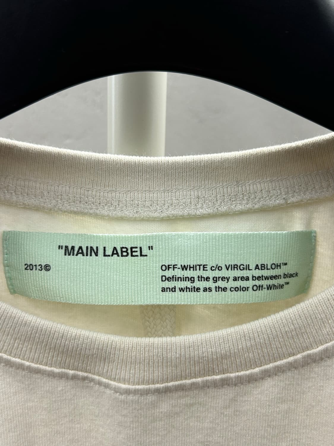 오프화이트 모네 프린트 반팔 티셔츠 상품이미지6