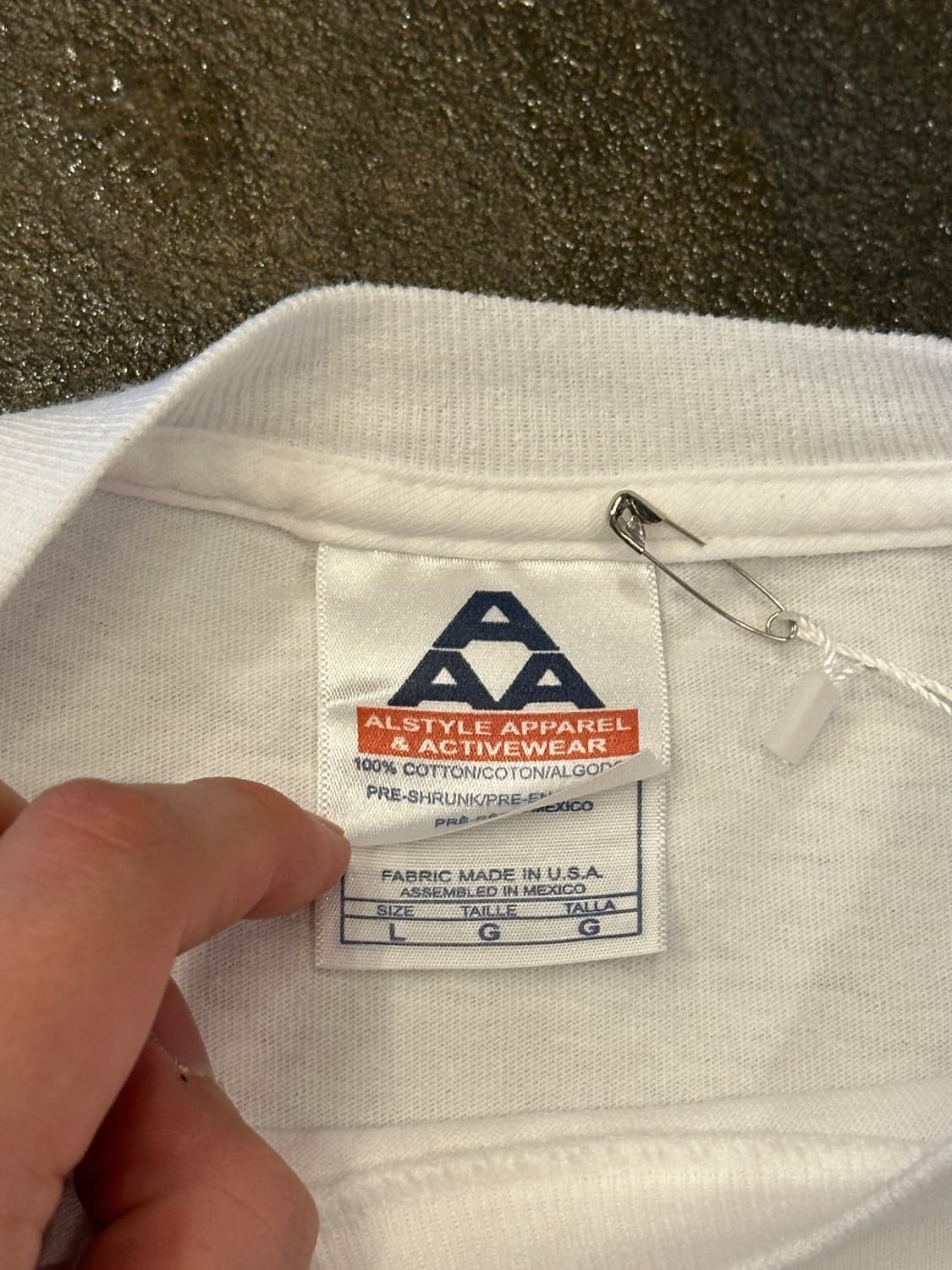 AAA ARMY 빈티지 L/S 롱슬리브 L 상품이미지4