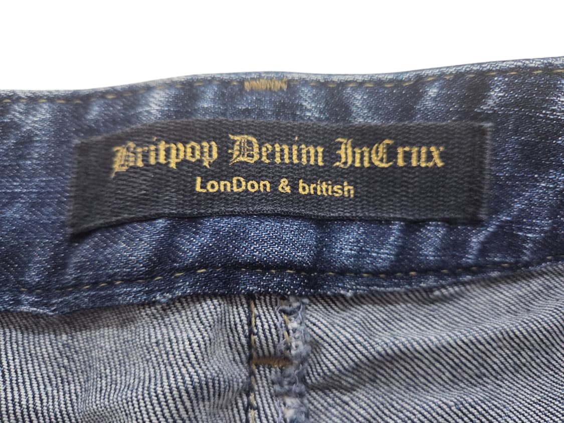 (찢청)Britpop Denim InCrux 런던&브리티쉬 데미지진 상품이미지7