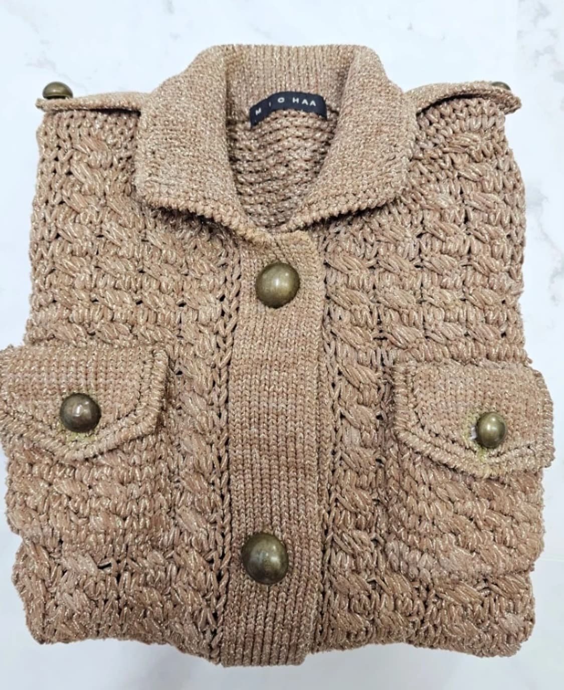 MICHAA 미샤 한섬 가디건 ~55반 상품이미지3