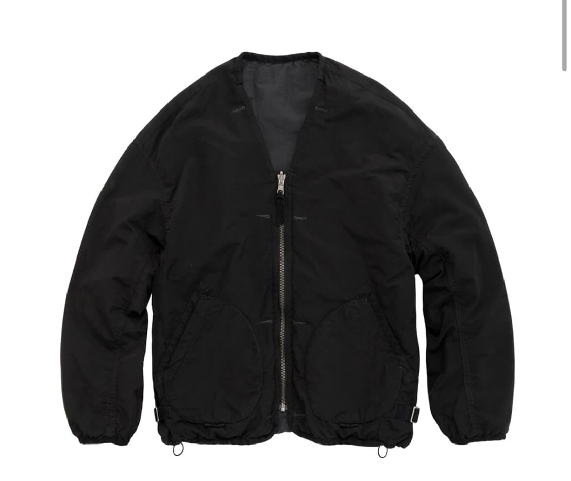 폴리테루 리버시블 라이너 자켓 블랙/차콜 4 (블차) 상품이미지1